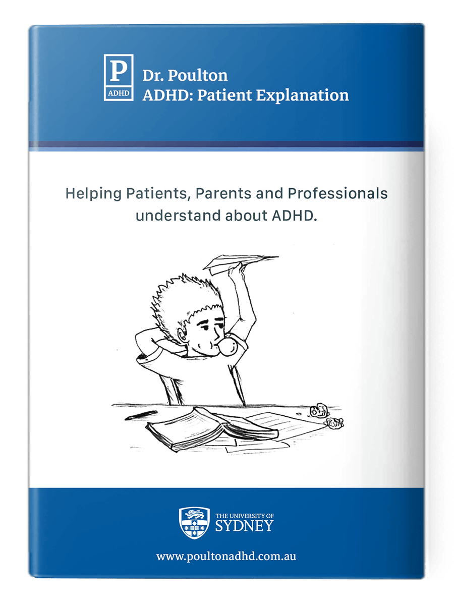 Dr. Poulton - ADHD: Patient Explanation - ADHD A4 Website Poster