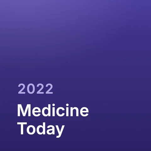 Medicine Today, 2022 — journal name and year tile