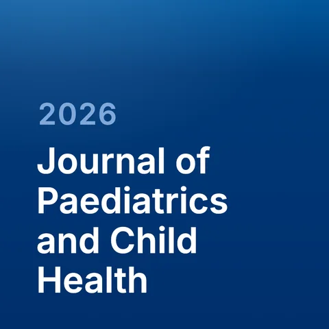 Journal of Paediatrics and Child Health, 2026 — journal-name tile