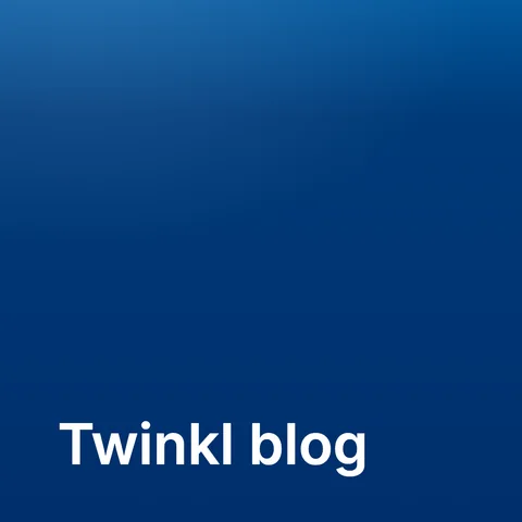 Twinkl blog — journal name and year tile